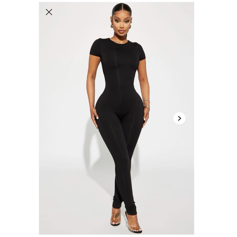 Black Fashion Nova Jumpsuit